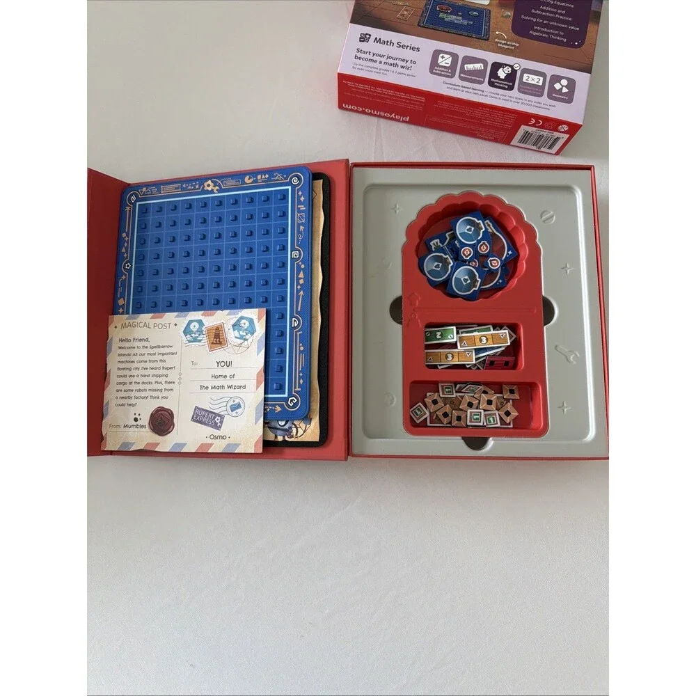 Osmo Math Wizard and the Amazing Airships iPad Fire Tablet Ages 6-8 Grade 1 & 2